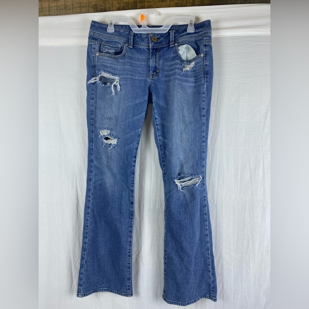 American eagle boot cut jeans size 8 long